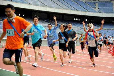 Run for Africaのイベントに参加